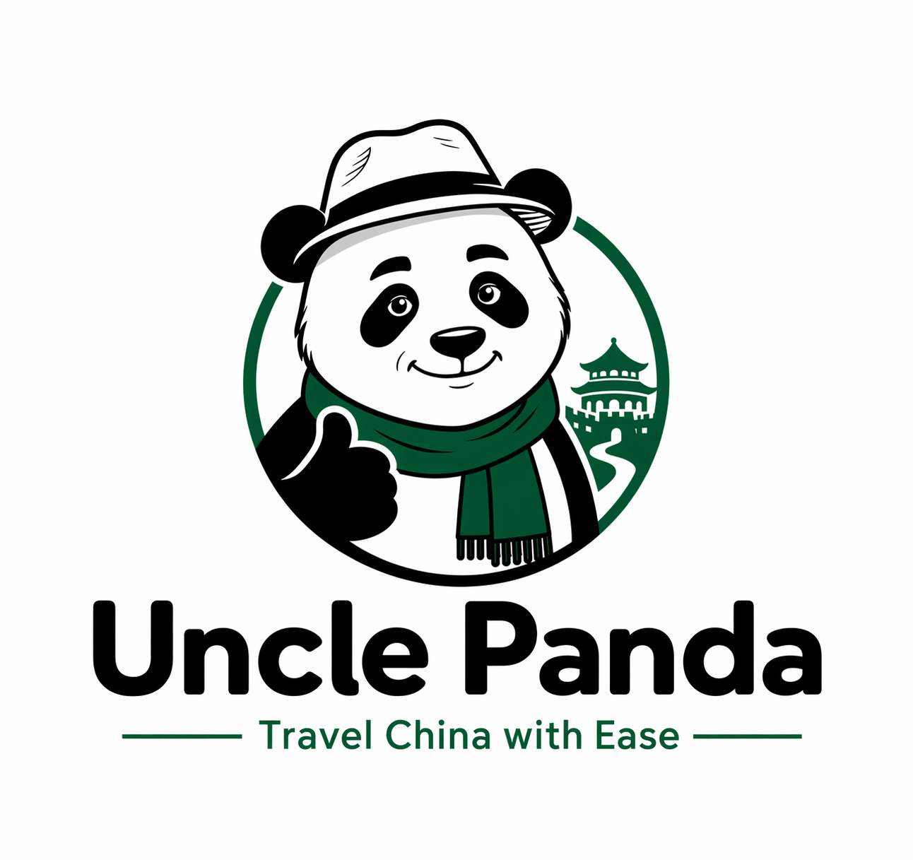 Uncle Panda Travel logo
